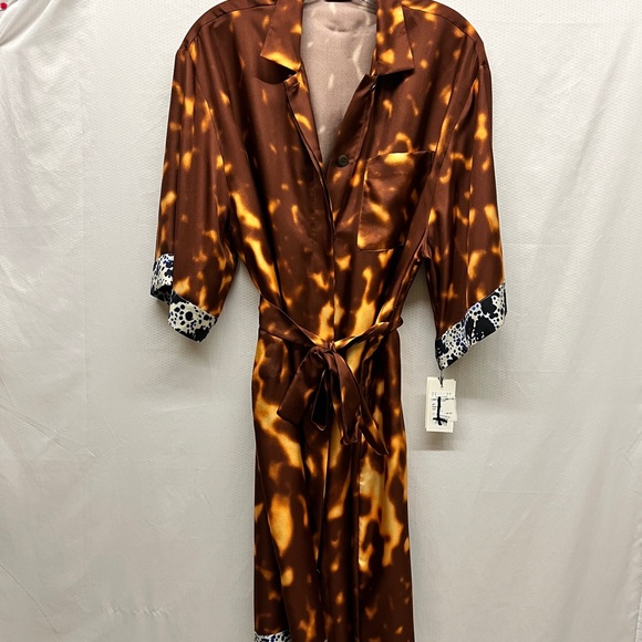 Dries Van Noten Doralia Belted Silk Shirtdress - Picture 5 of 12